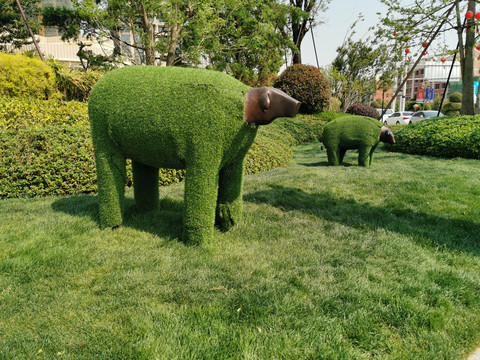 绿化景观动物小品雕塑