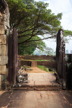 世界文化遗产柬埔寨塔普伦寺