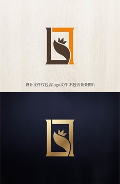 logo标志商标字体设计L