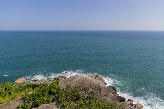 海南三亚蜈支洲岛海景