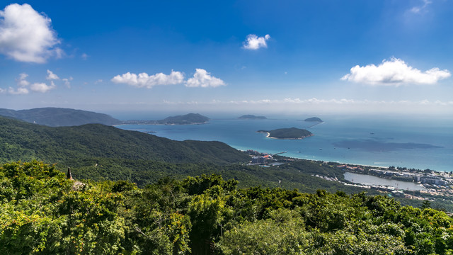 中国海南三亚亚龙湾海景