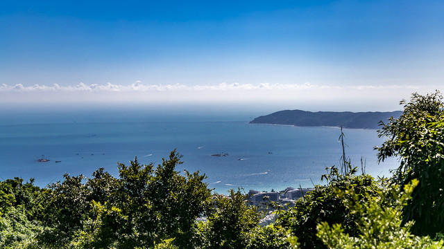 中国海南三亚亚龙湾海景