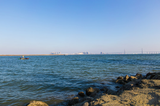 广东湛江金沙湾观海公园