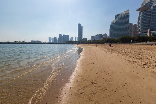 广东湛江金沙湾沙滩