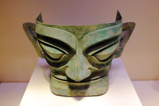 国家博物馆青铜面具
