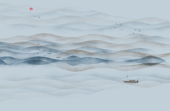 山水画