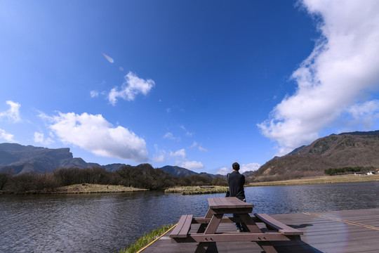 大九湖风光