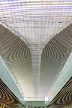 广州白云机场候机厅穹顶