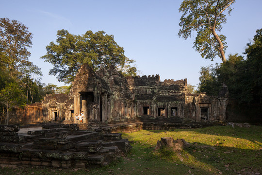 世界文化遗产柬埔寨吴哥窟