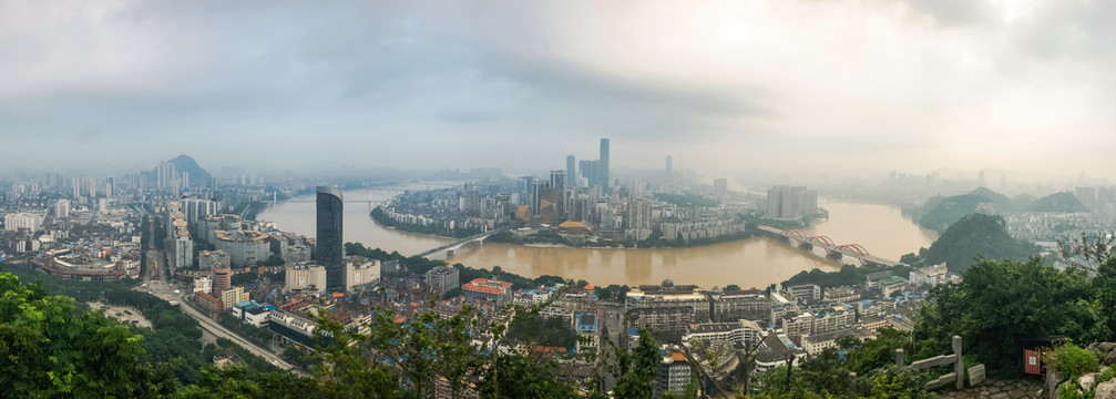 广西柳州全景