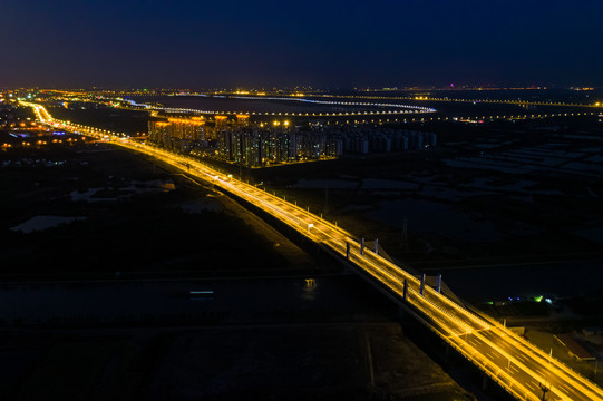 水乡夜景