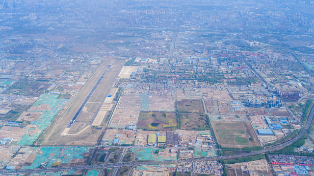 2018北京南苑机场航拍