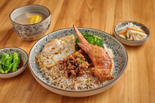 鸡翅饭套餐