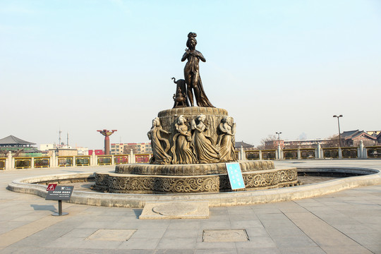 杨贵妃雕塑
