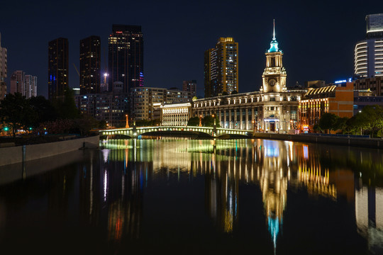 上海邮政博物馆夜景