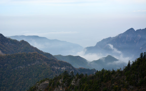 陕西太白山