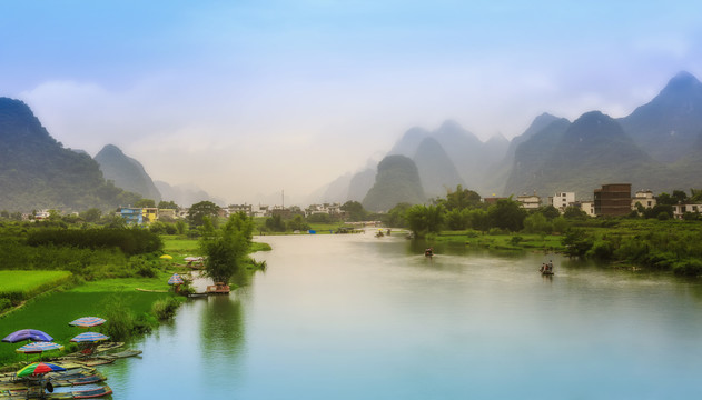 桂林山水自然景观