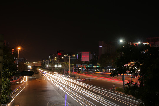 夜景路灯
