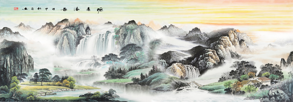 山水风景