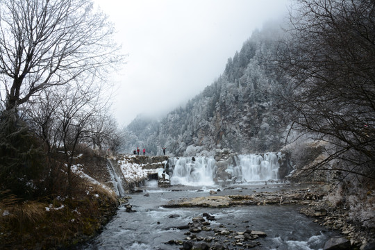 棚毕沟雪景