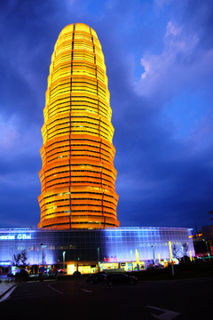 郑州国际会展中心夜景