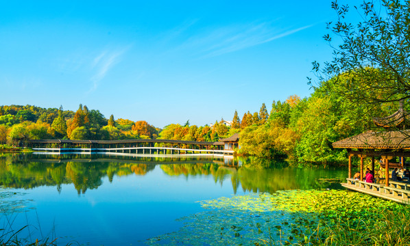 西湖浴鹄湾景区