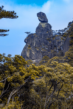 三清山女神峰