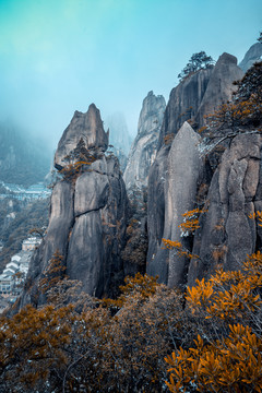 三清山奇峰怪石