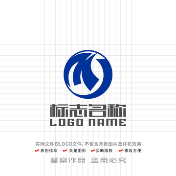 MJ字母JM标志科技logo