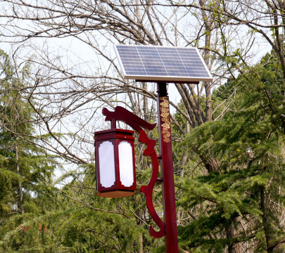 太阳能古典灯具