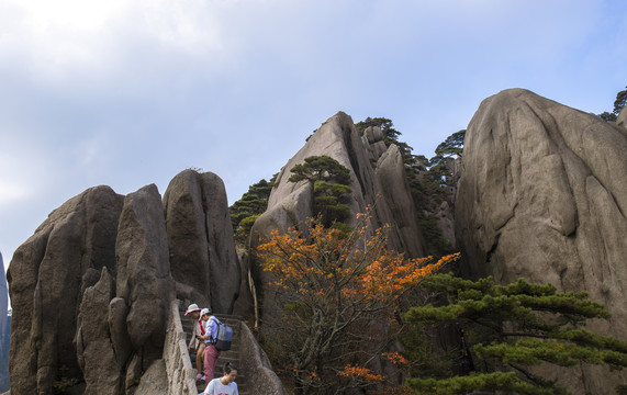 黄山秋色