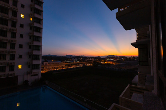 夕阳