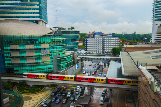 吉隆坡街道东南亚风情