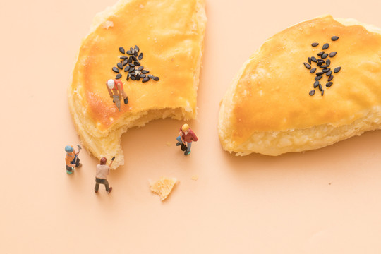 榴莲酥创意图