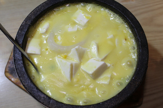 蛋黄焗豆腐