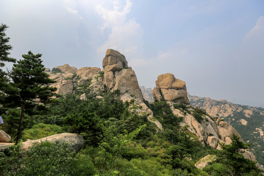 山东青岛崂山仰口风光