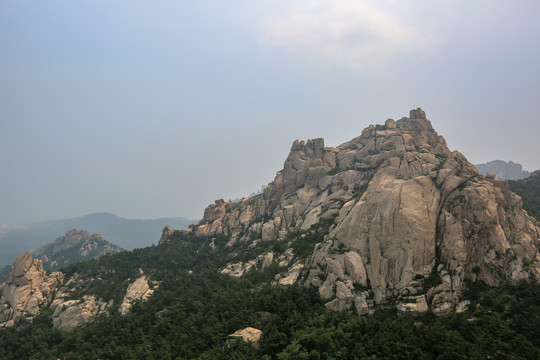 山东青岛崂山仰口风光