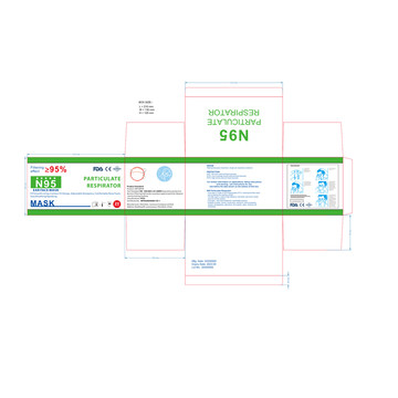 kn95mask包装盒