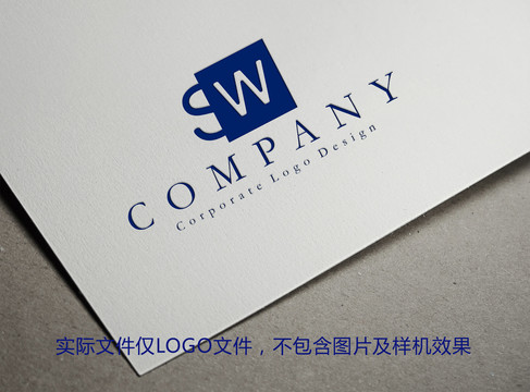 SW字母logo