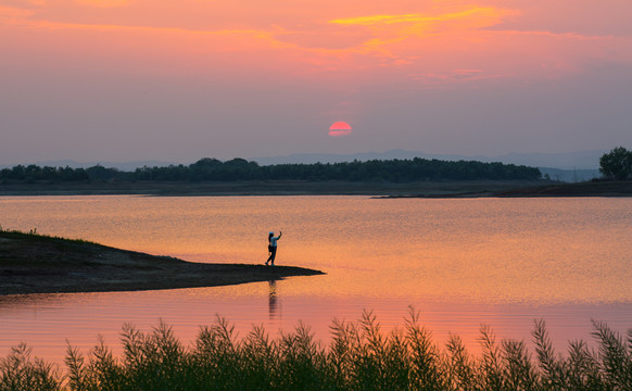 夕阳人物