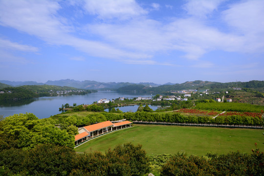 天龙湾高尔夫风景