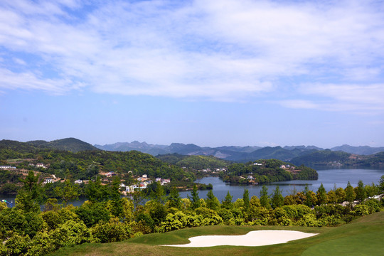 天龙湾高尔夫风景
