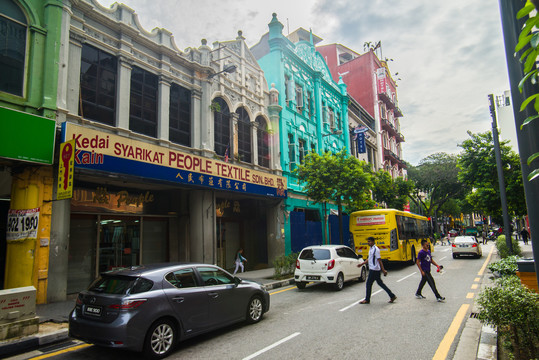 吉隆坡商业区街道