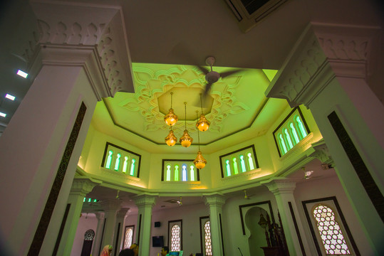马来西亚嘉美清真寺穹顶