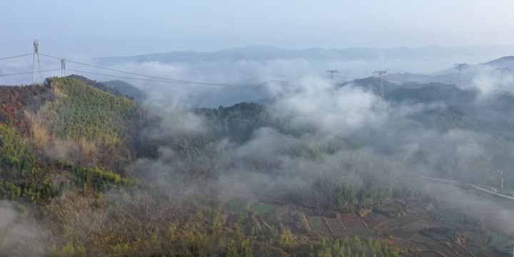 山村云海