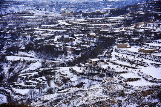 东乡雪霁