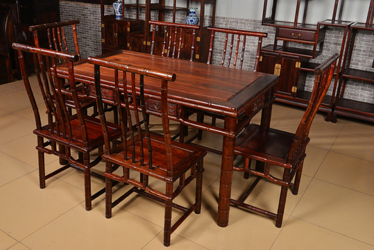 古典红木餐椅