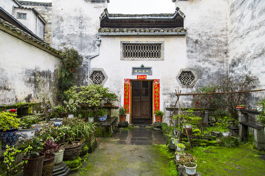 西递古村景区