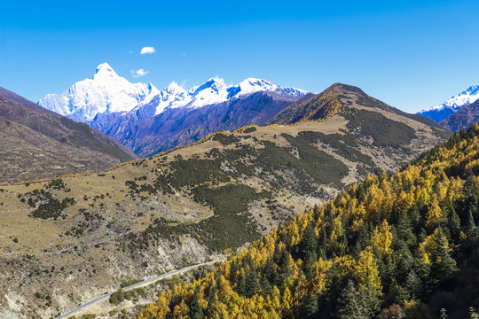 中国四川甘孜四姑娘山