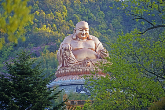 雪窦山弥勒大佛